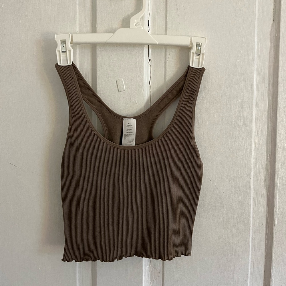 Brown Tank Top